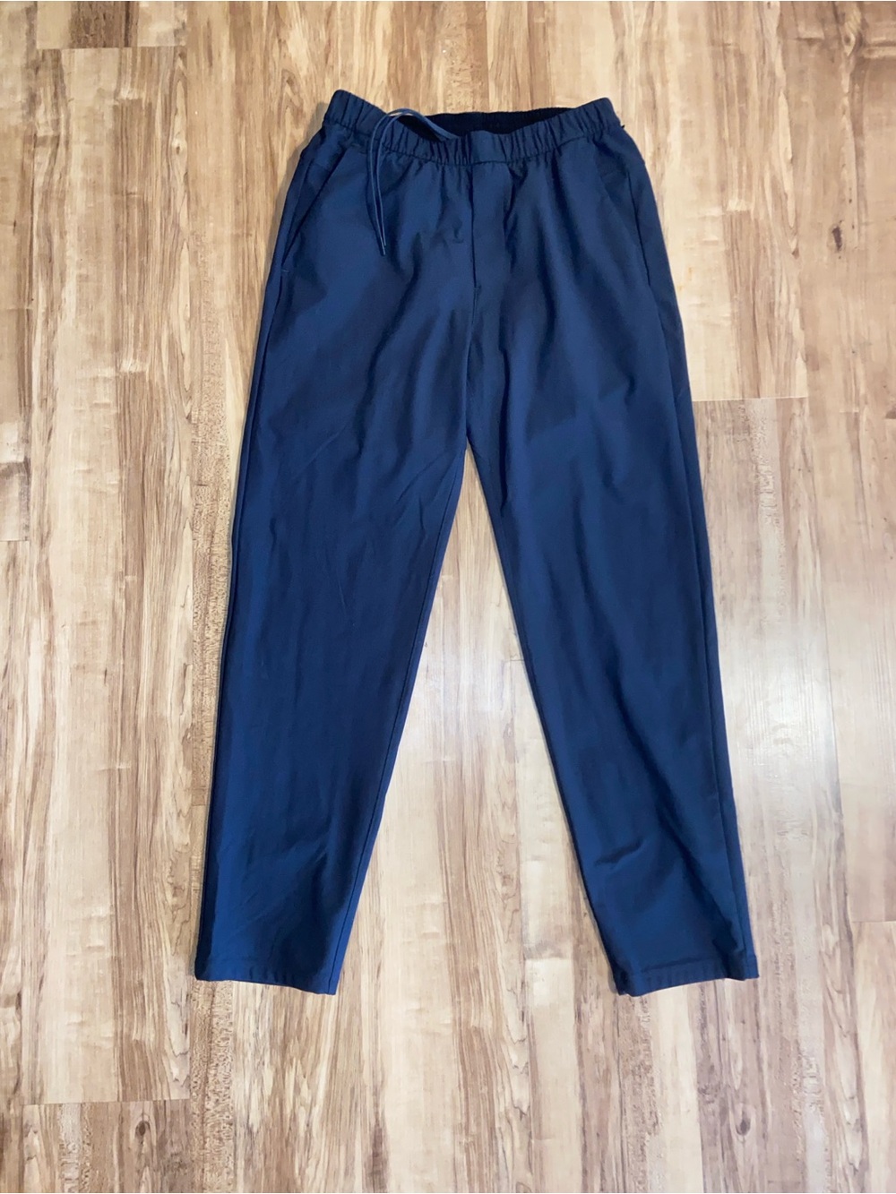 Lululemon Men's ABC Warpstreme Slim-Fit Pull-On Pant Regular Gray S EUC